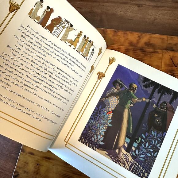 Vintage 1990 Aïda Told By Leontyne Price Paperback Book - Picture 6 of 8